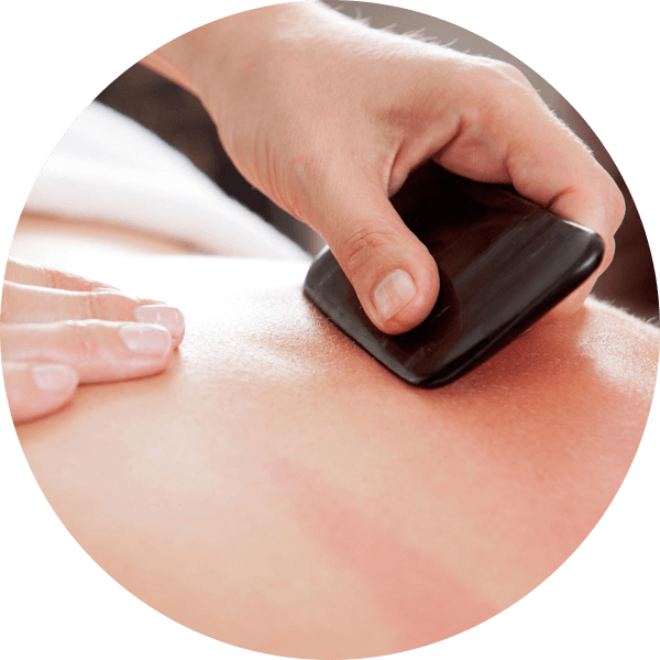 Gua sha massage