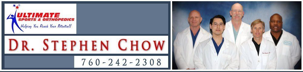 Sports Medicine - Apple Valley, CA - Dr Stephen Chow