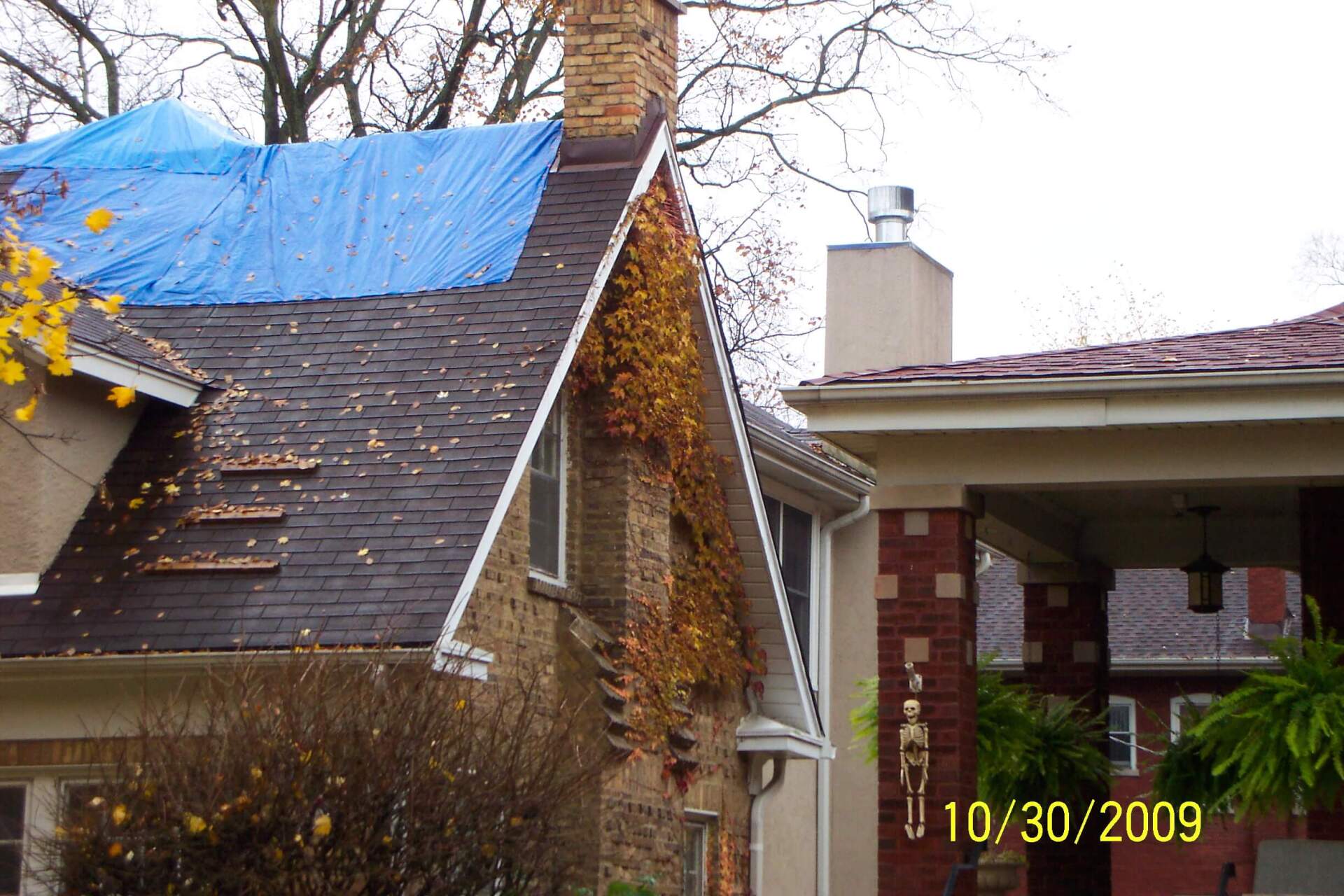 Fire damage restoration