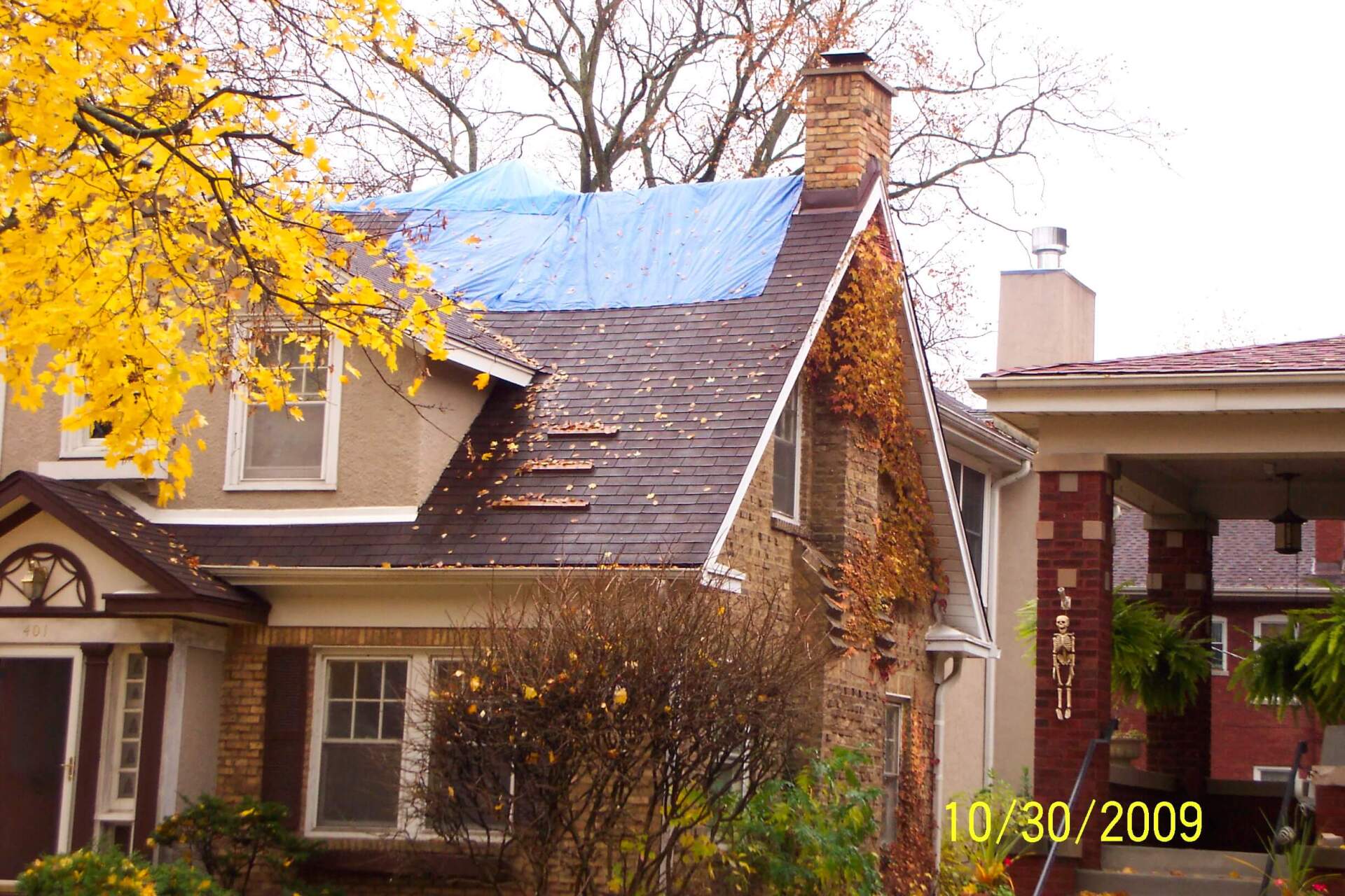 Fire damage restoration