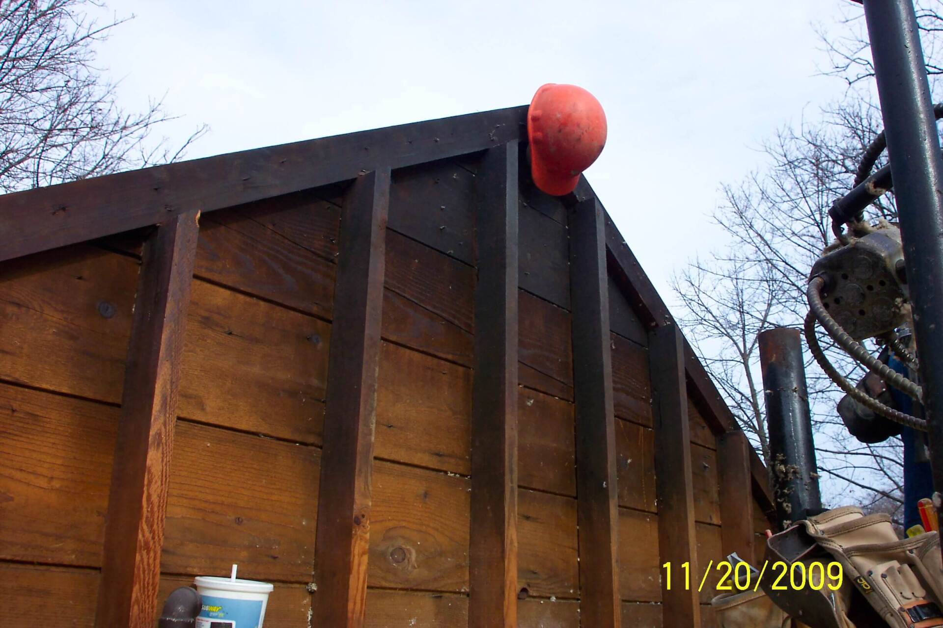 Fire damage restoration