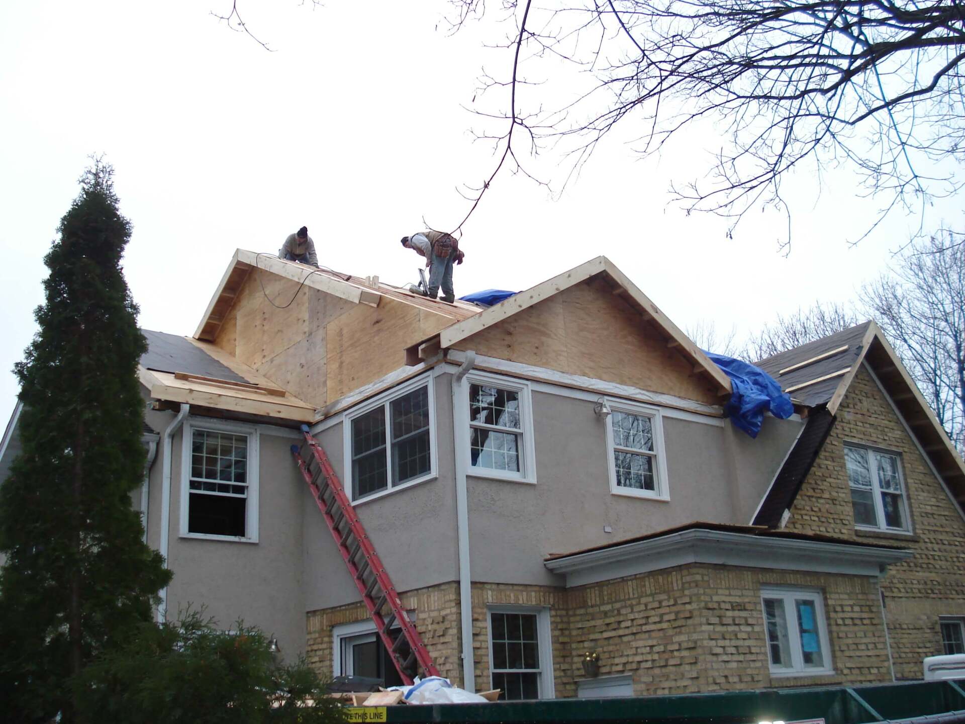 Fire damage restoration