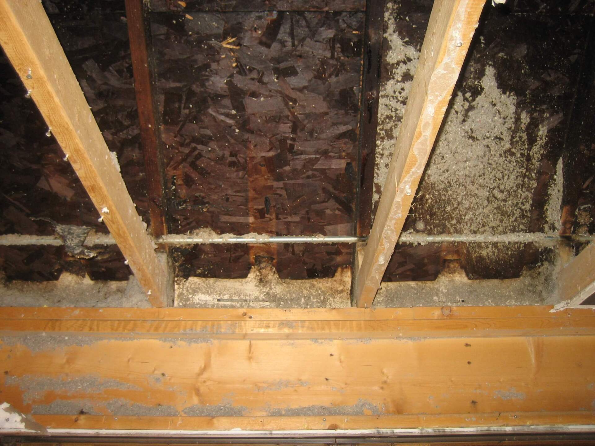 Fire damage restoration