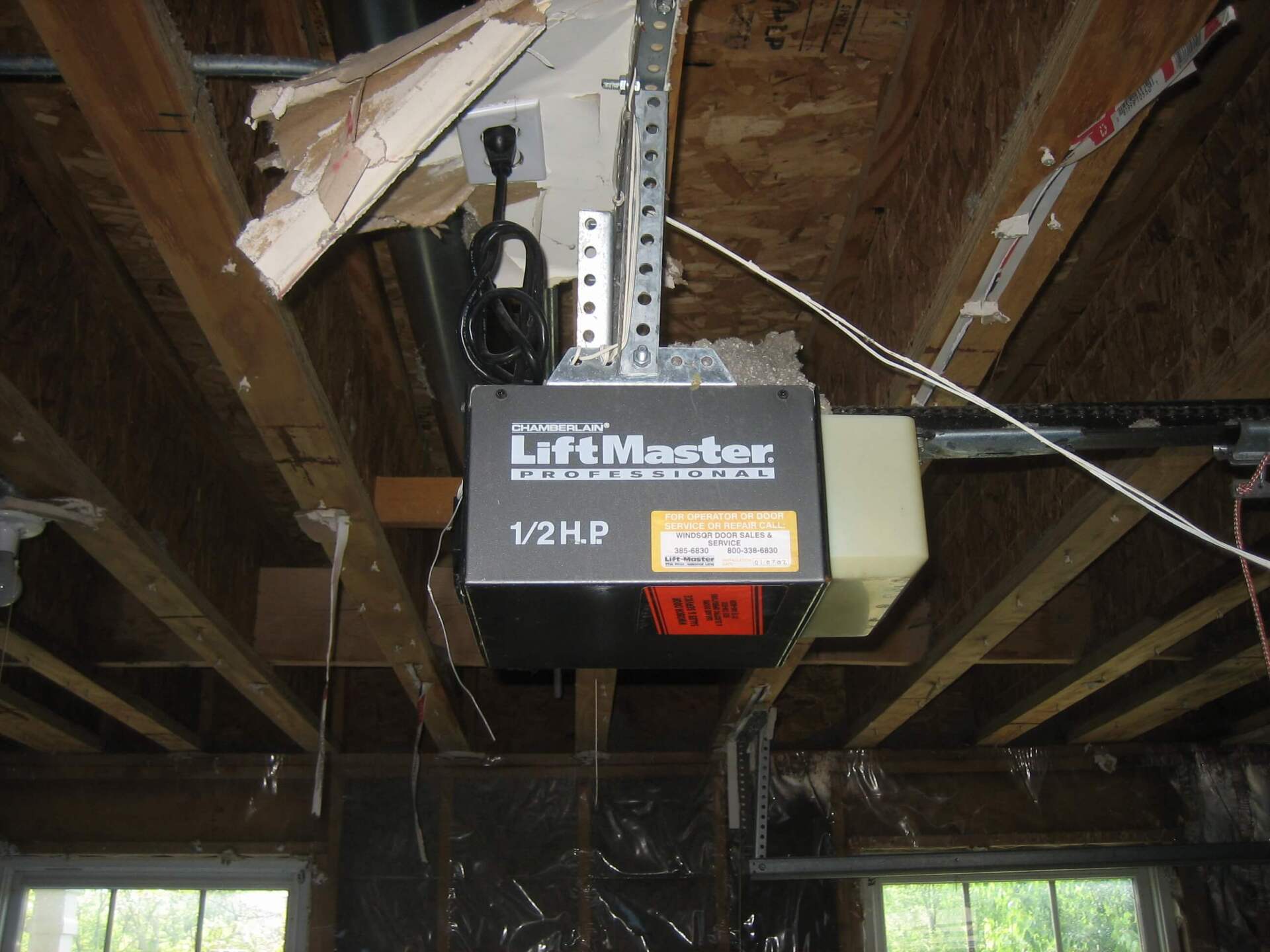 Fire and water damage restoration