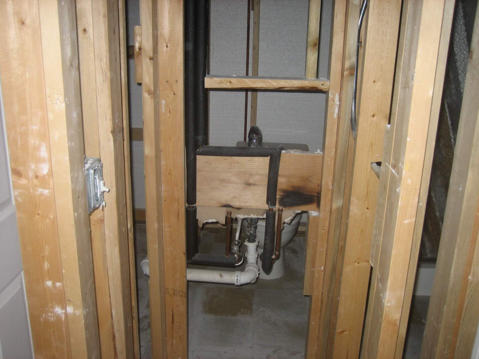 Fire and water damage restoration