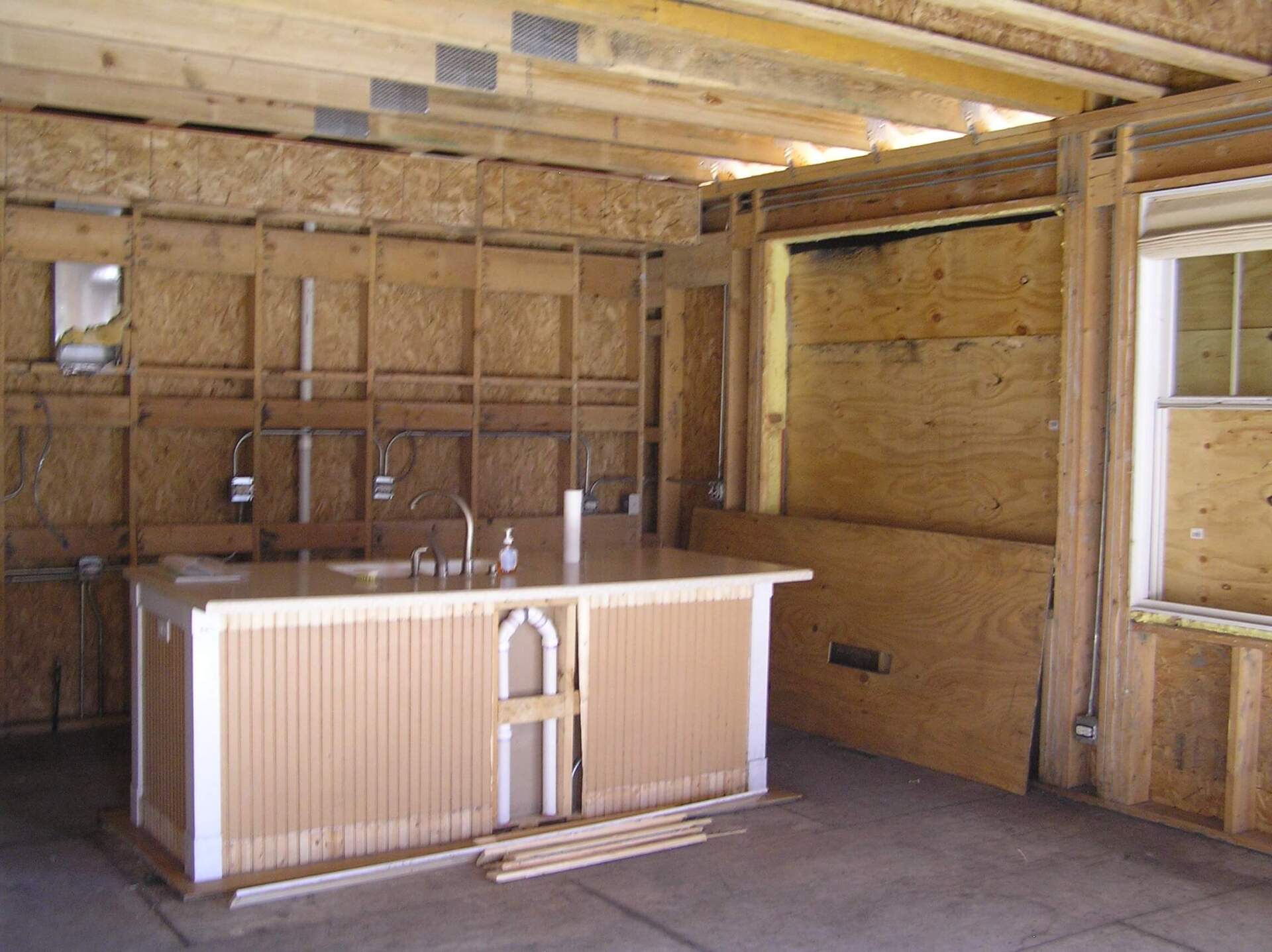 Fire and water damage restoration