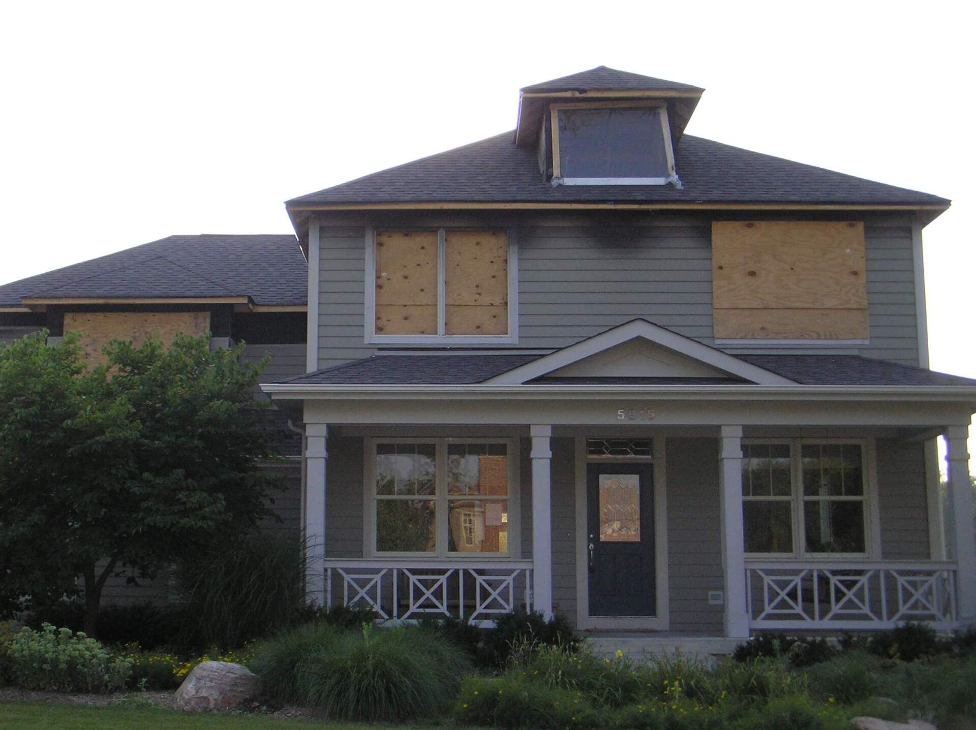 Fire and water damage restoration