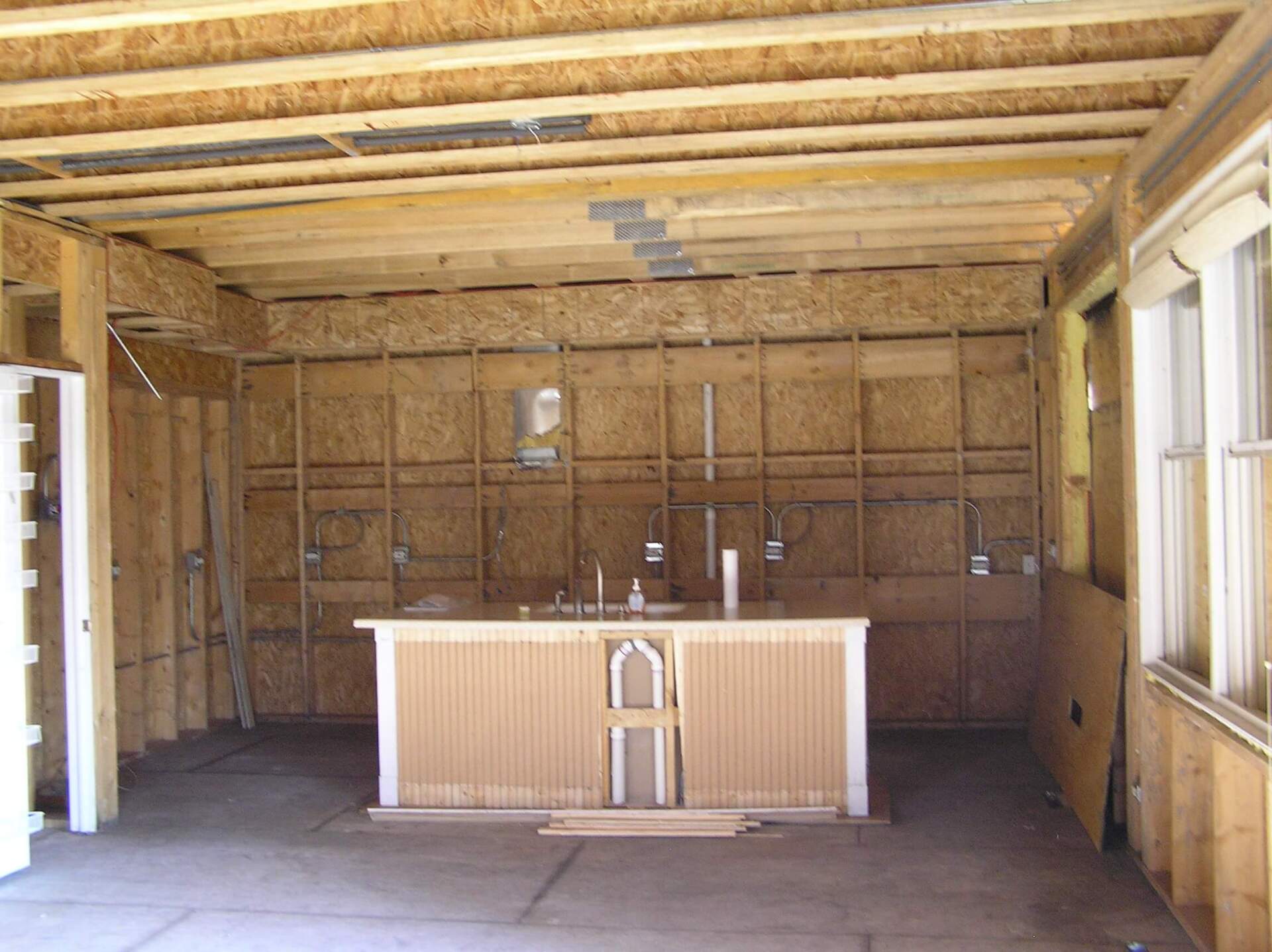 Fire and water damage restoration