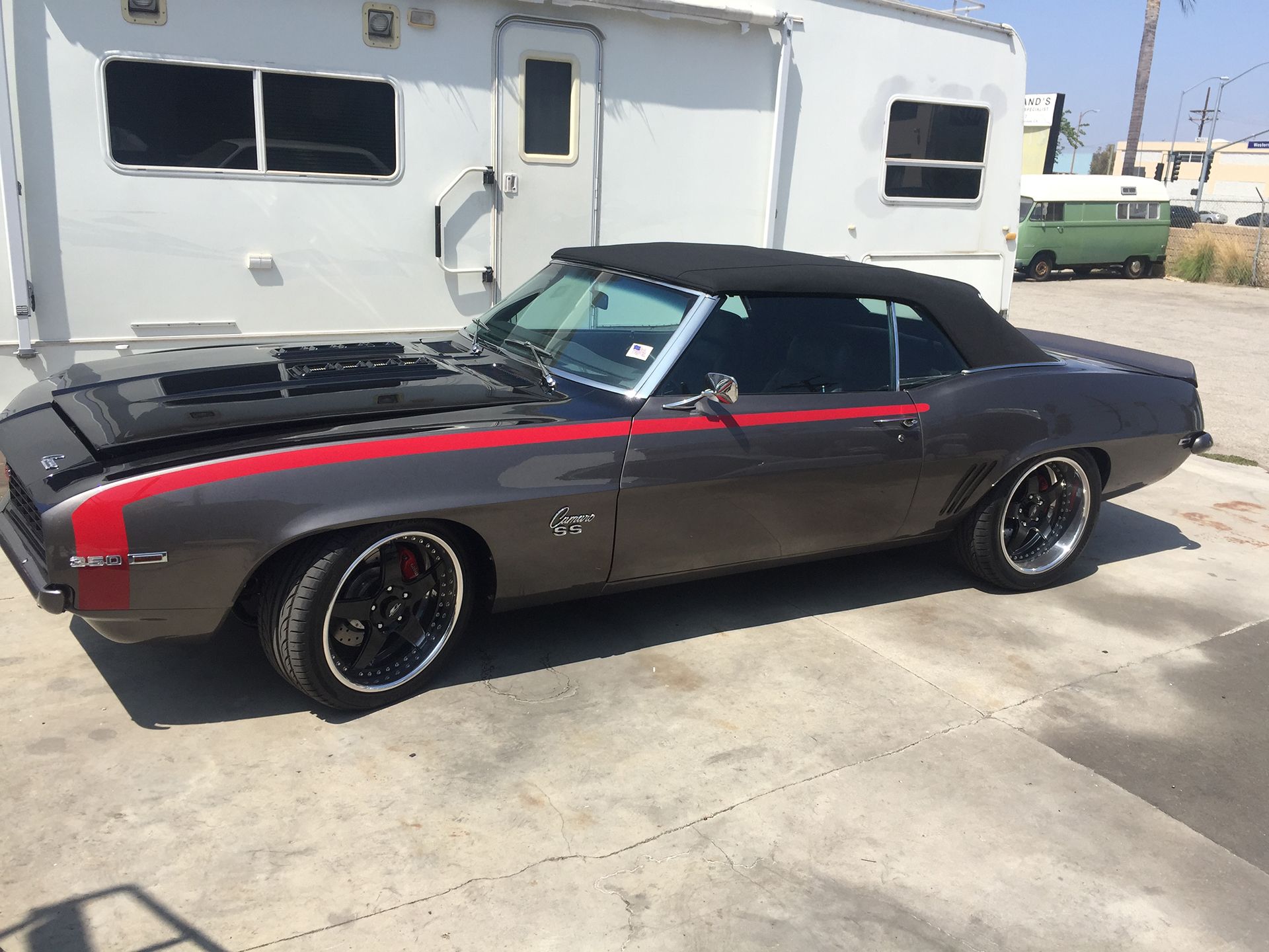 Black Chevrolet Camaro SS