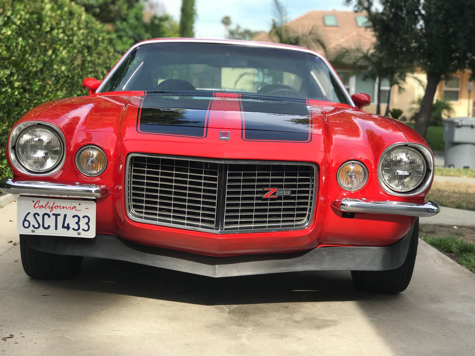 Chevrolet Camaro Z28 front view