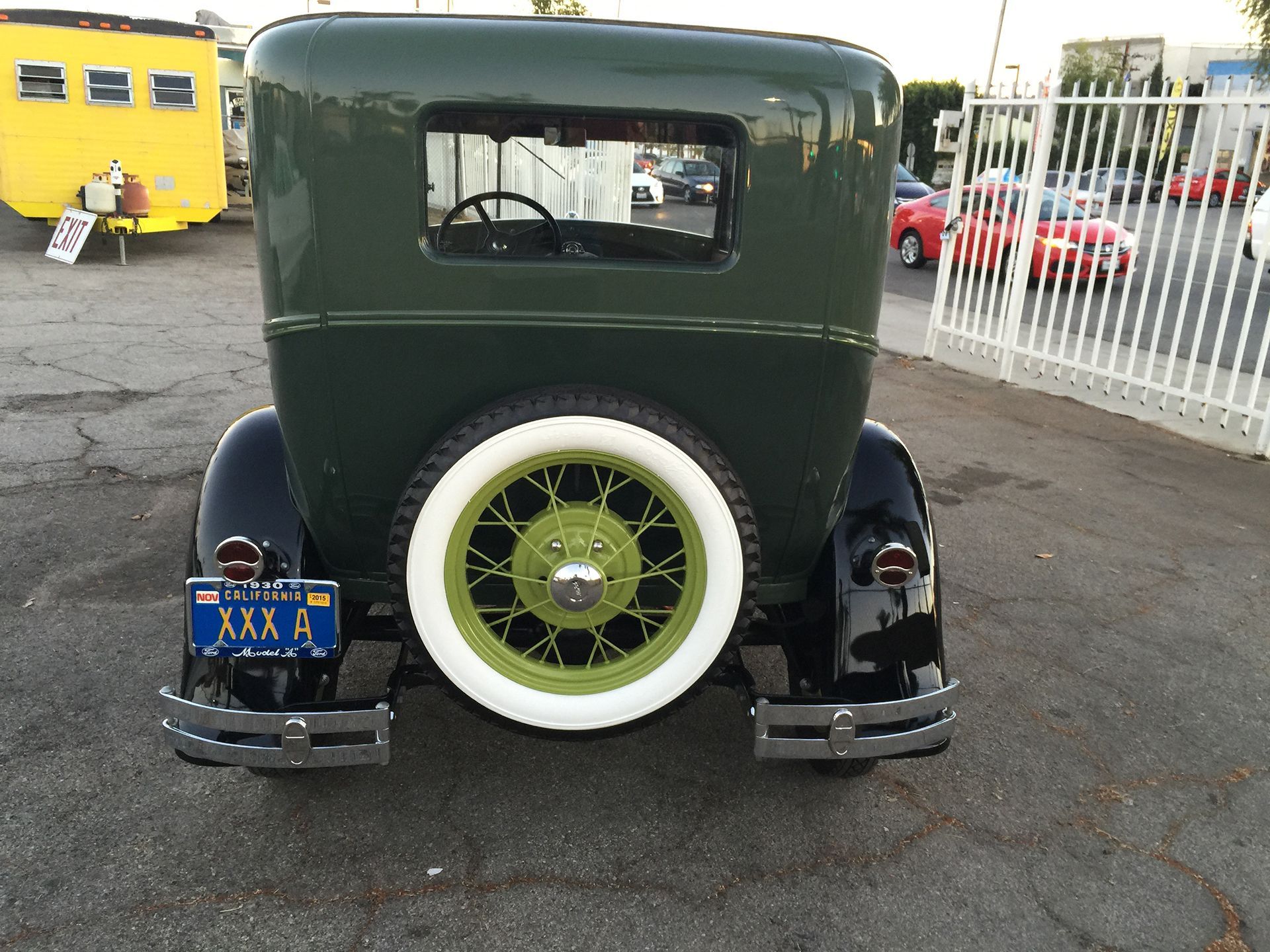 Ford Model A back view