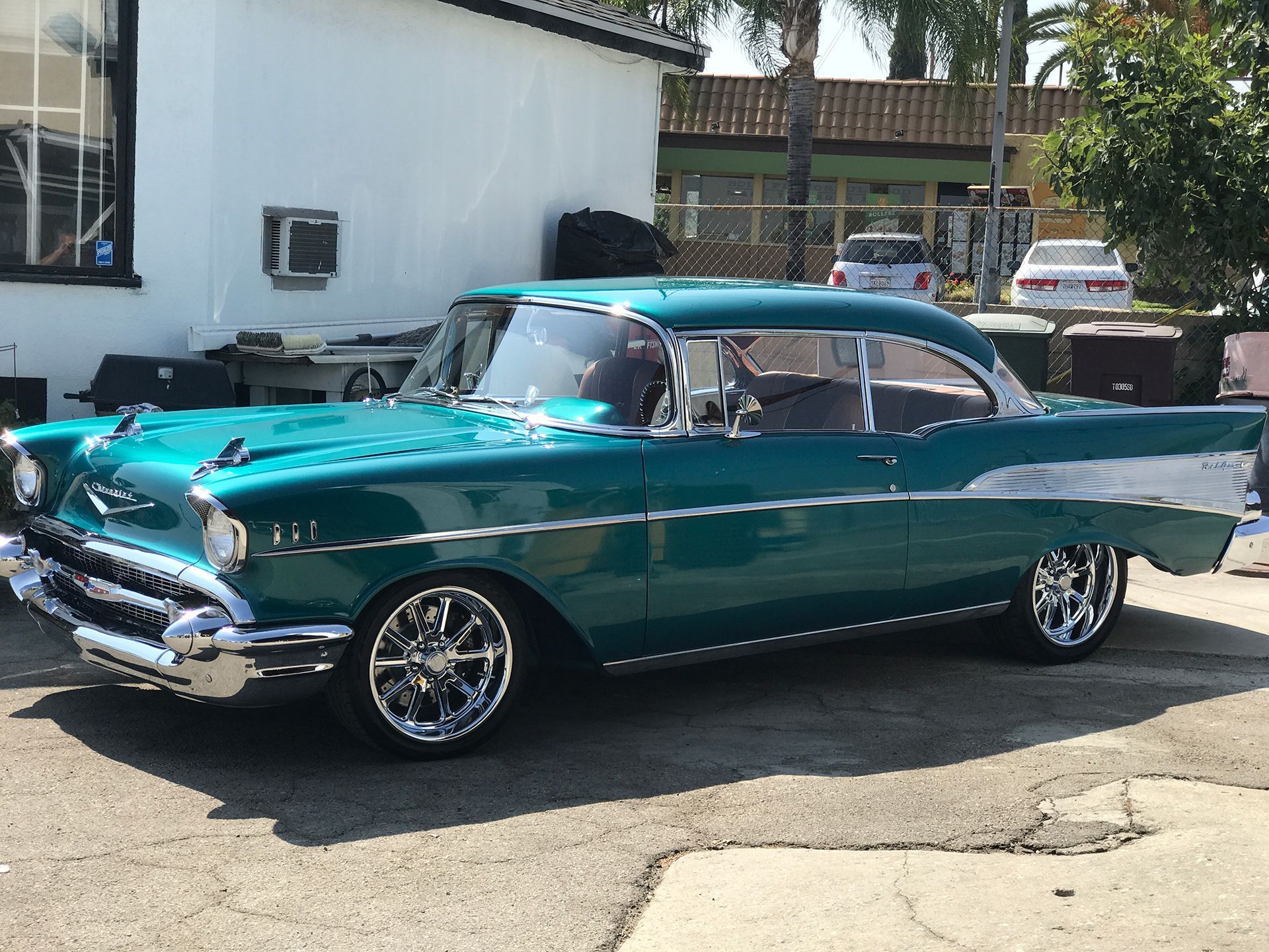 Green Chevrolet Bel Air