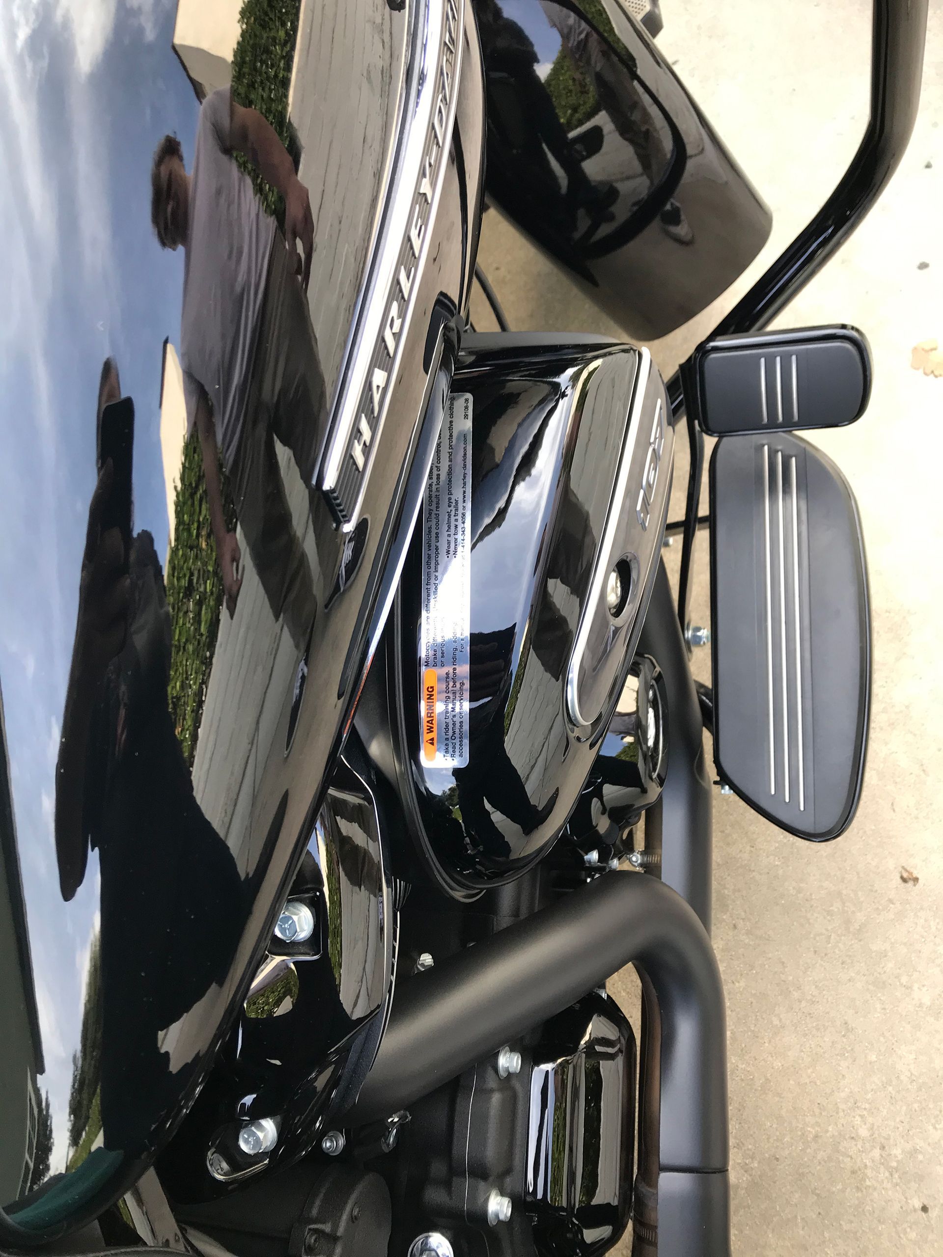 Harley Davidson motorcycle foot control component