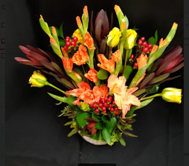 Corporate event flowers