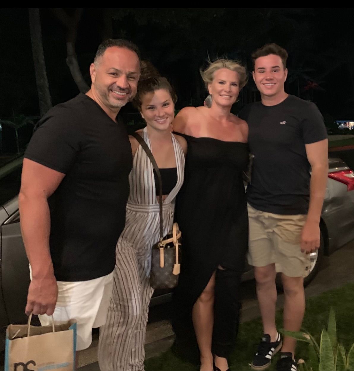 Lu Gardo Quirarte and his family