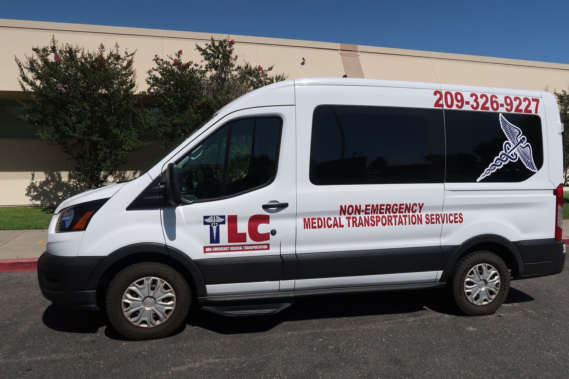 Non-emergency transportation van