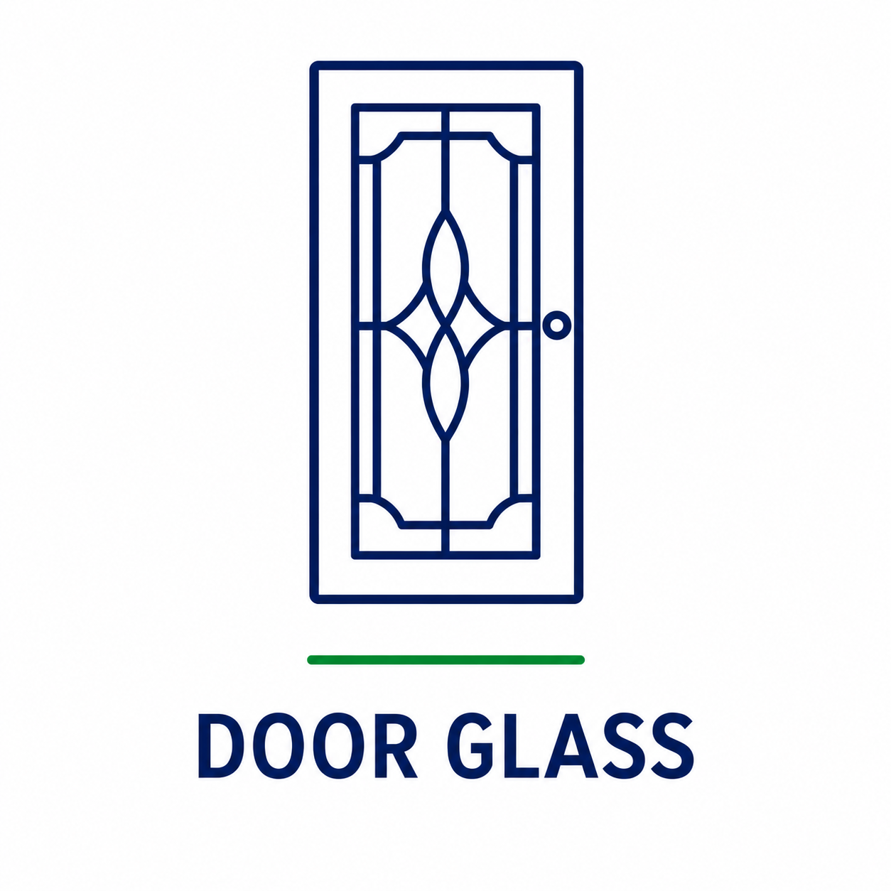 Door glass icon