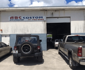 ABC Custom Auto Upholstery shop