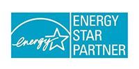 Energy Star Partner logo: blue square with a star and text.