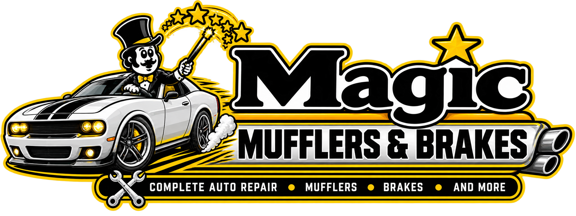 Magic Mufflers & Brakes- logo
