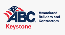 ABC Keystone logo with red, white, and blue stars and the text “Associated Builders and Contractors”