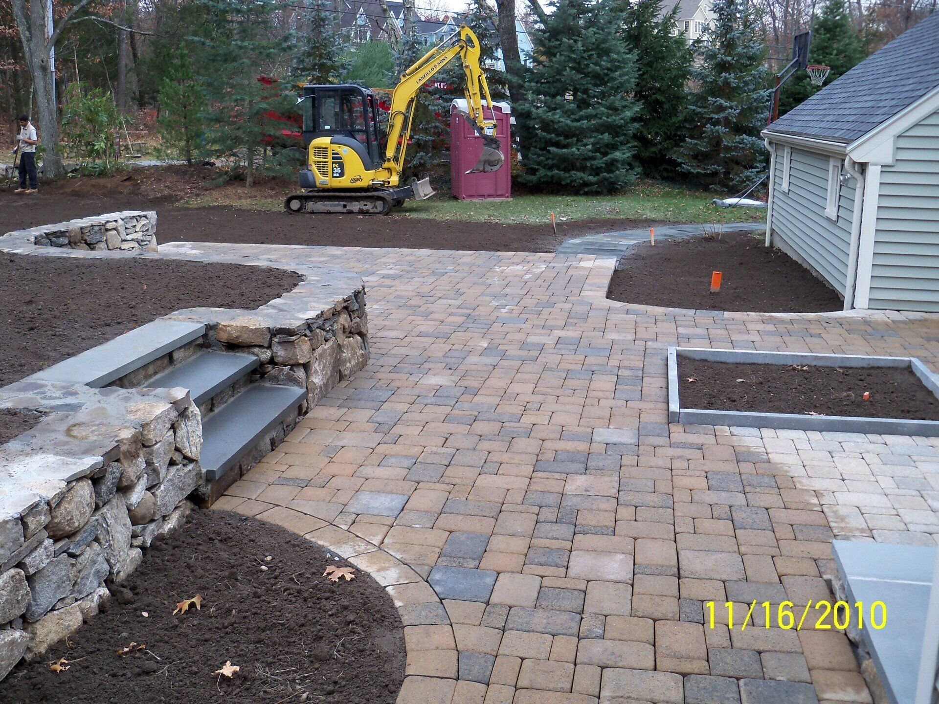 Patio and masonry