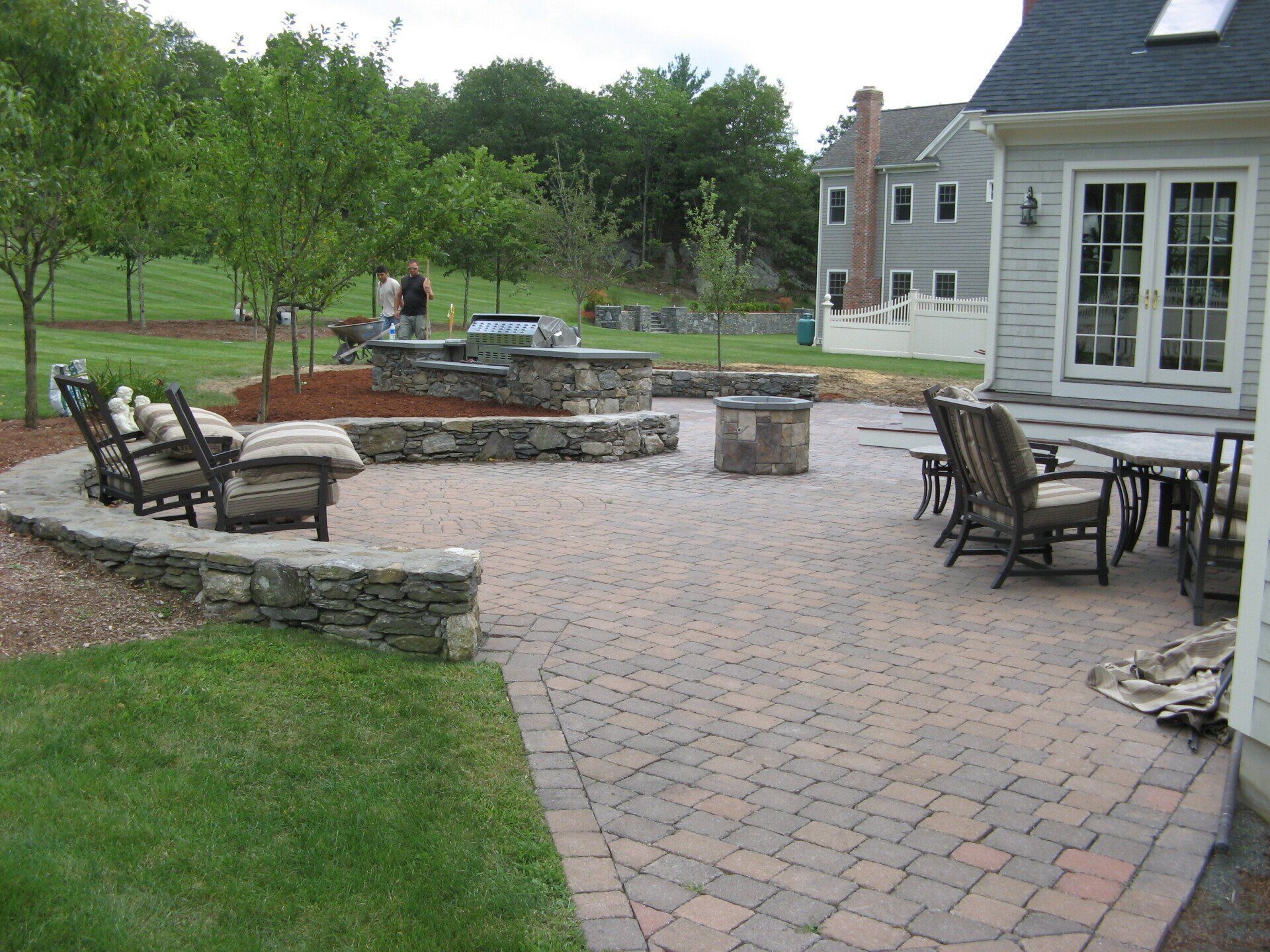 Patio and masonry