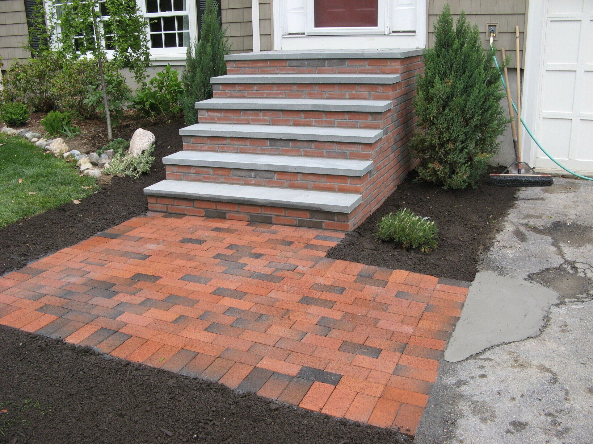 Masonry and concrete works