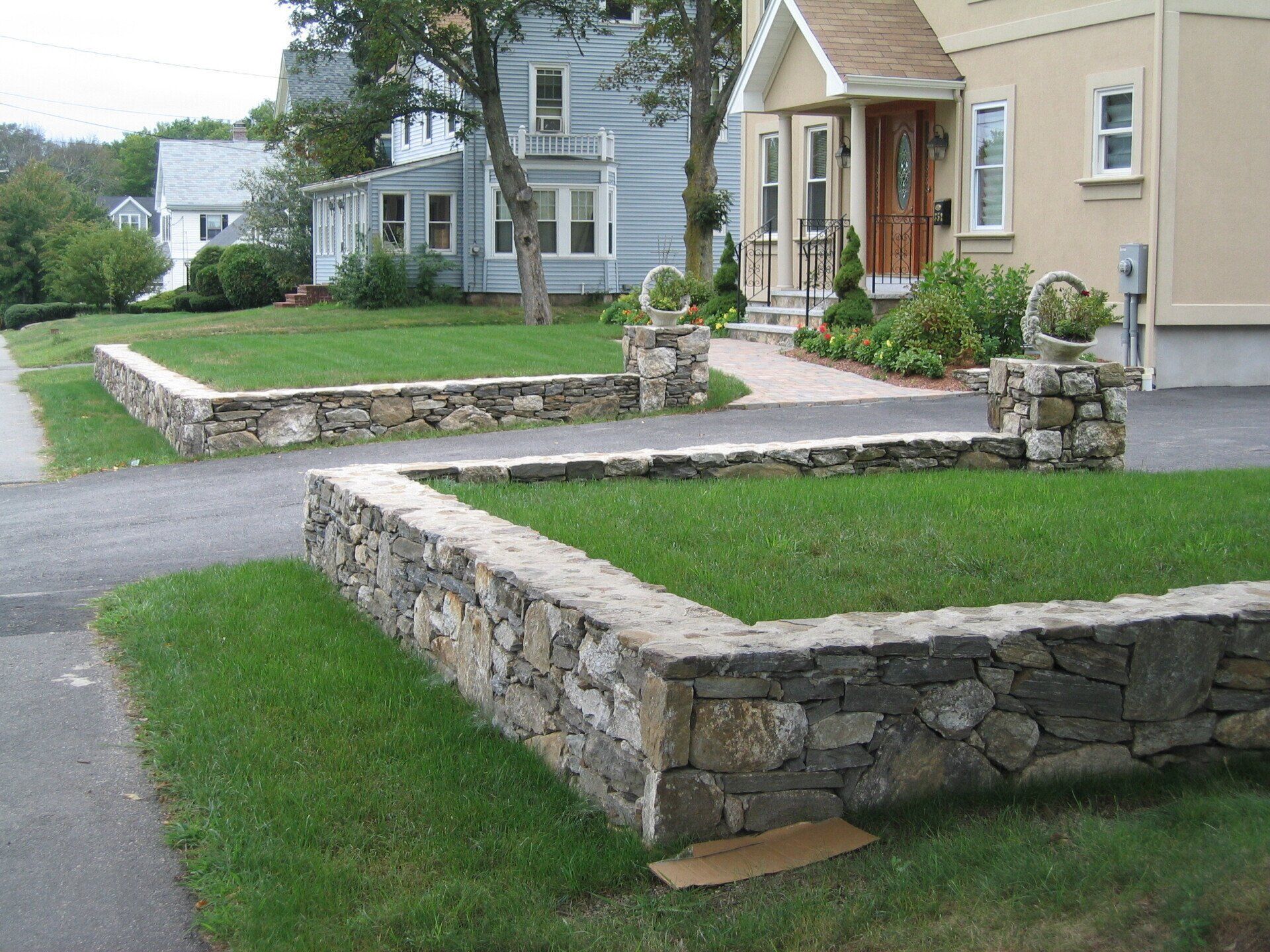 Masonry and concrete works