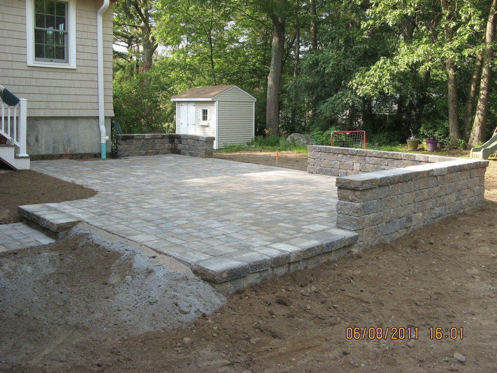 Patio and masonry