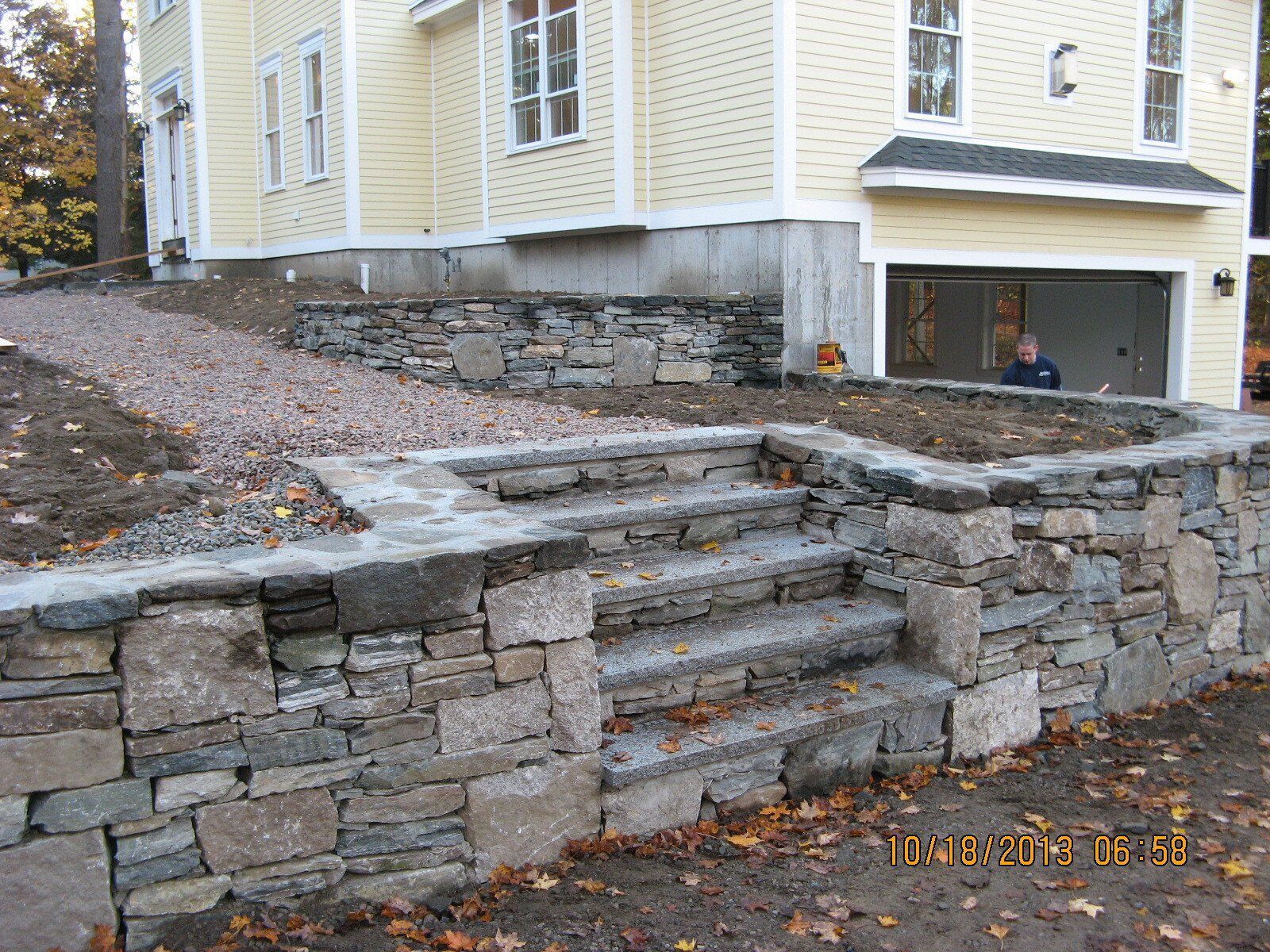 Masonry and concrete works