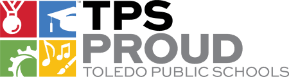The logo for tps proud toledo public schools