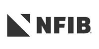 NFIB logo: Dark gray stylized