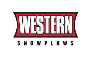 The logo for Western Snow Plows is red and white.