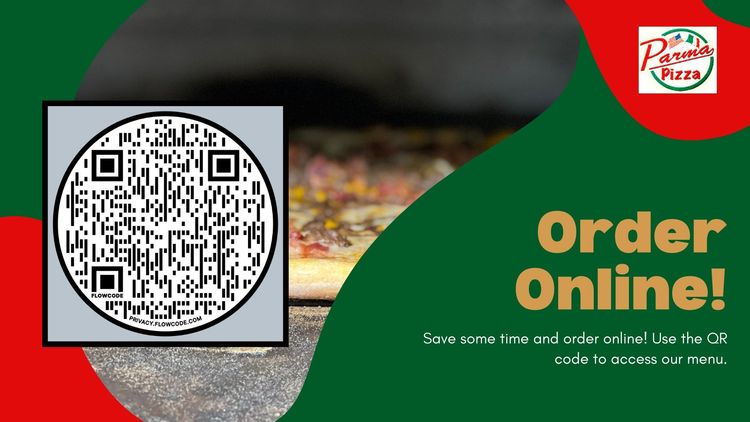 Parma Pizza Order Online QR code