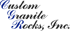 Custom Granite Rocks, Inc. - Logo