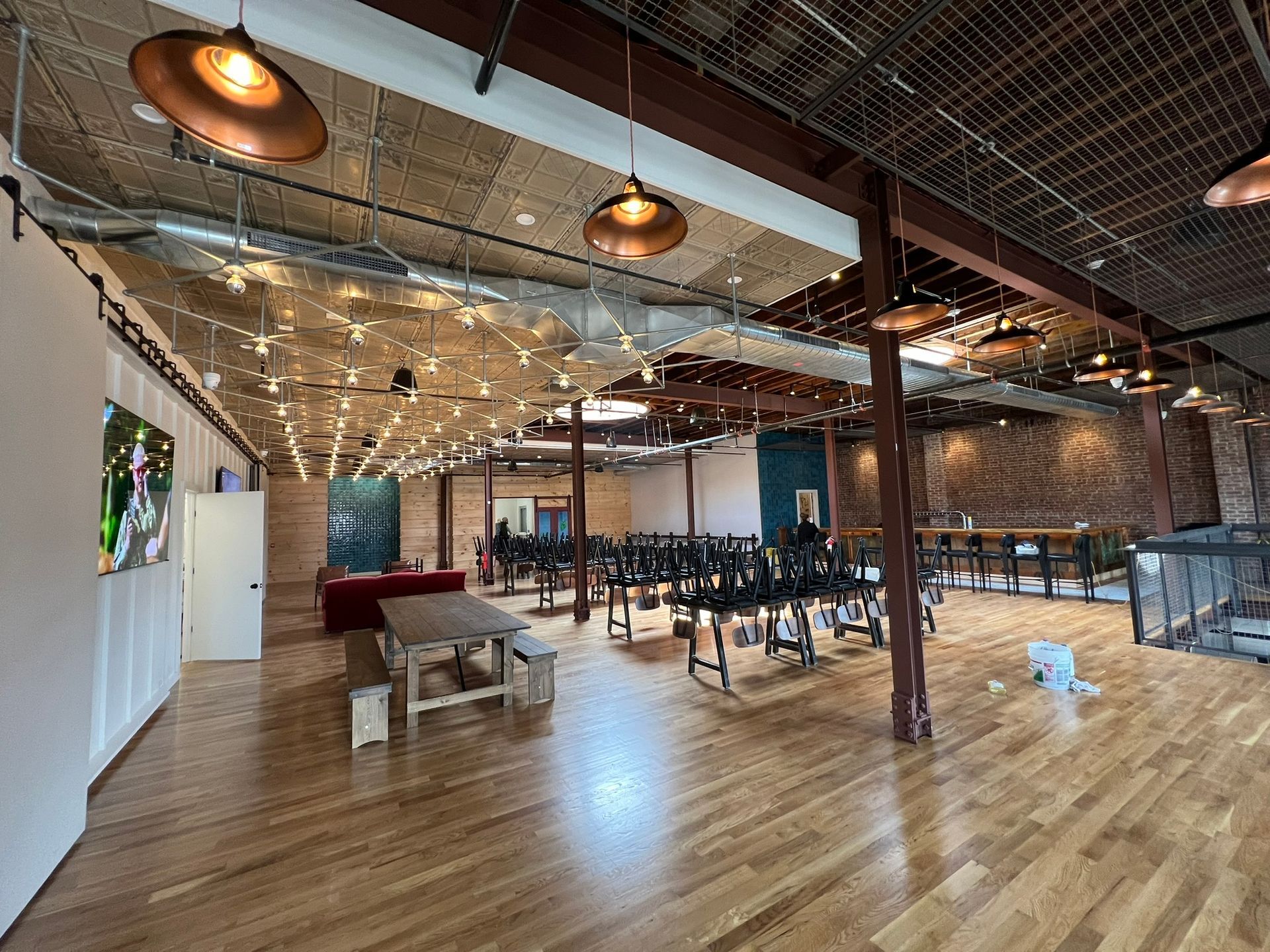 Oval Spiral Duct work at a local brewery