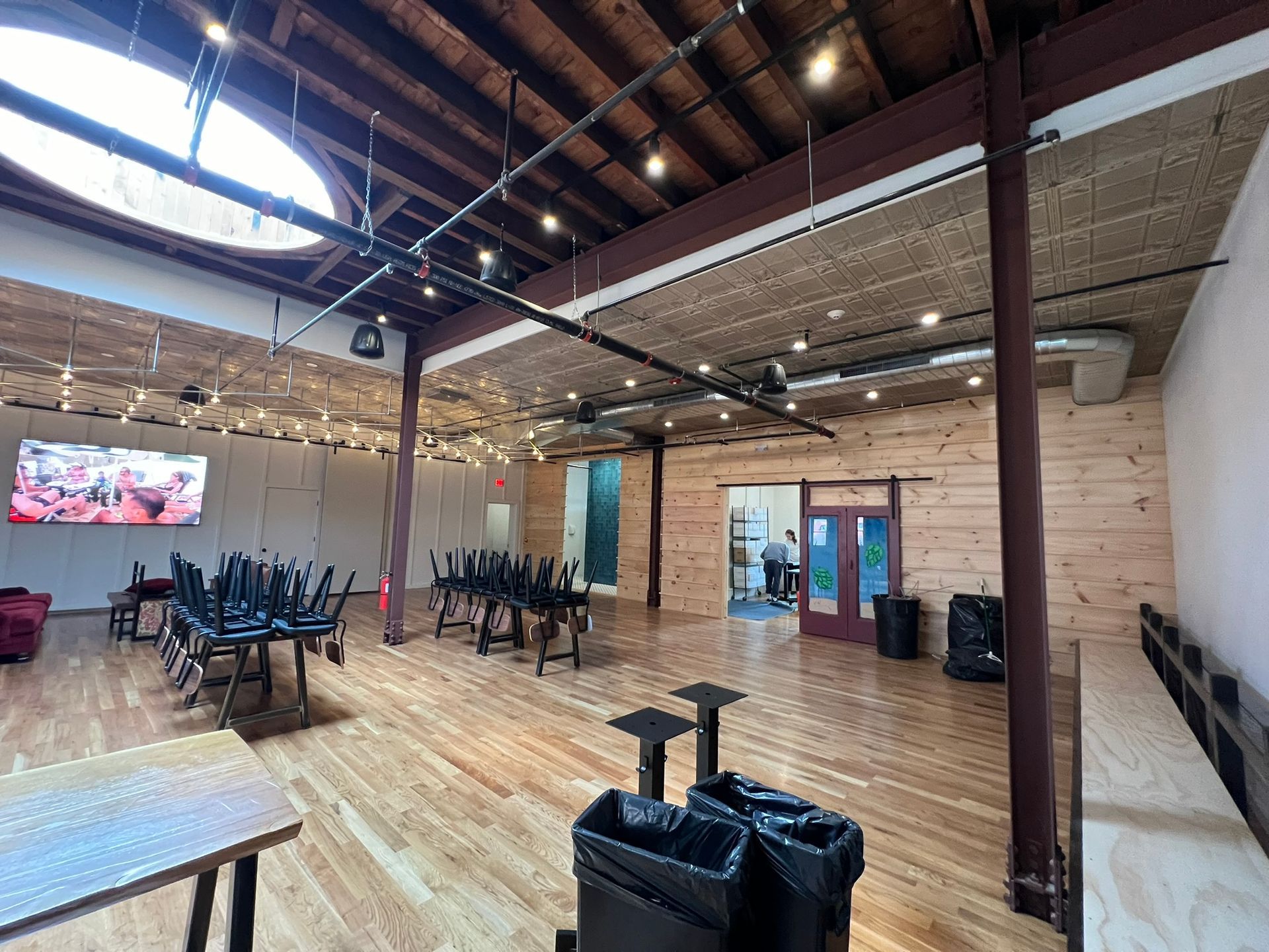 Oval Spiral Duct work at a local brewery