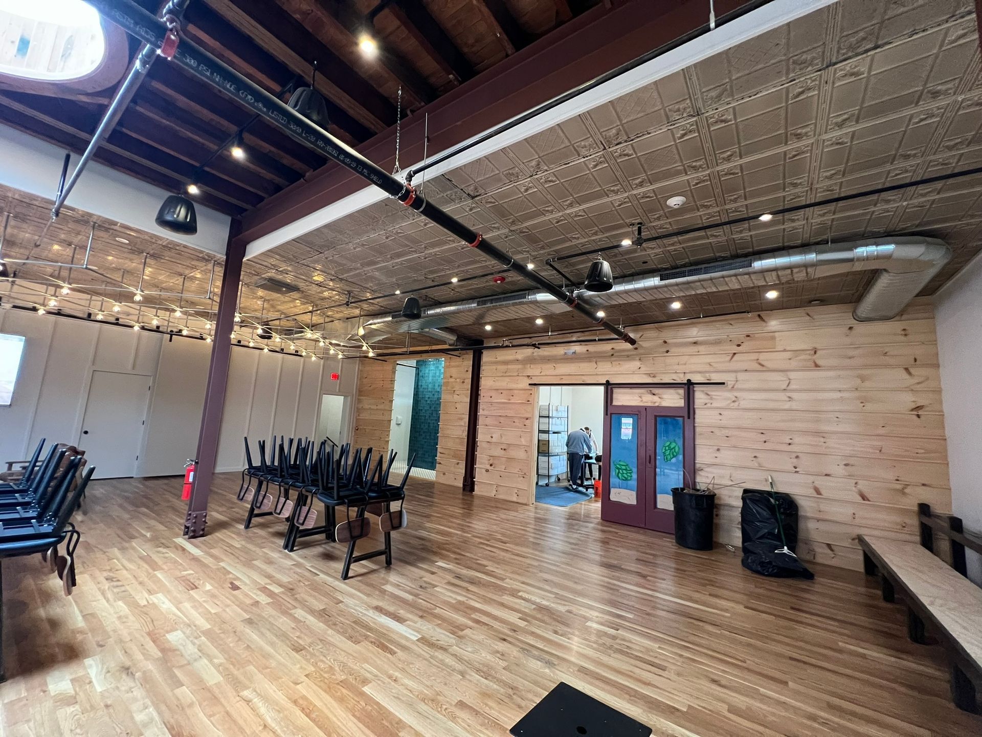 Oval Spiral Duct work at a local brewery