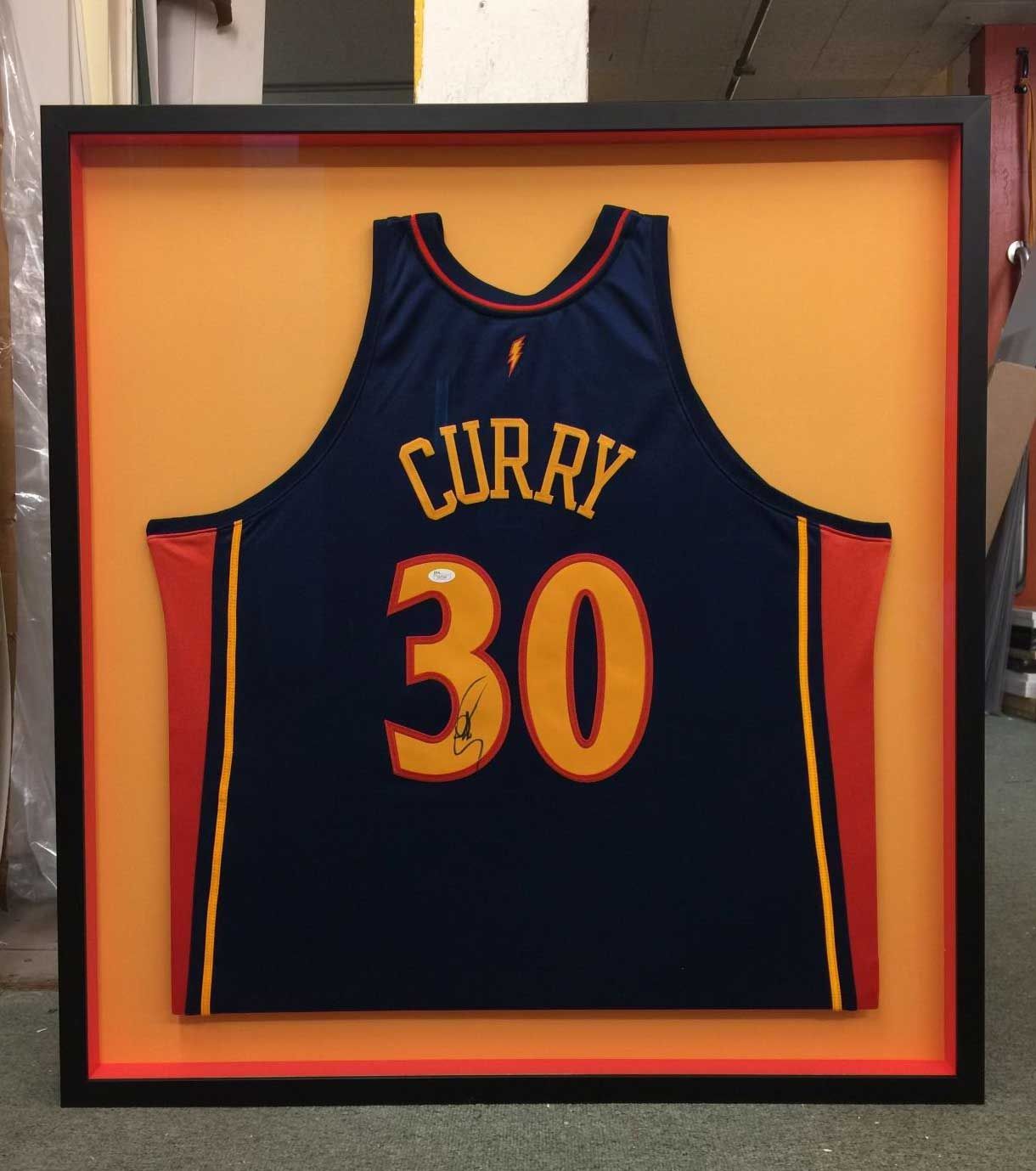 jersey in a frame