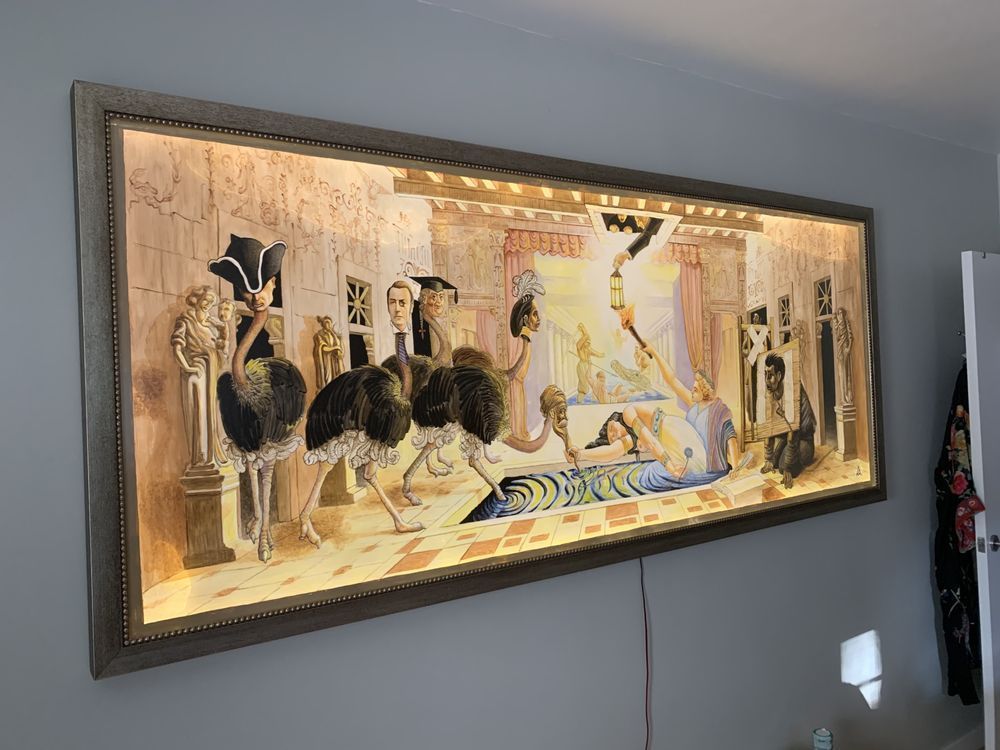 Original art by David Normal