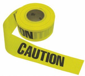 Caution tape