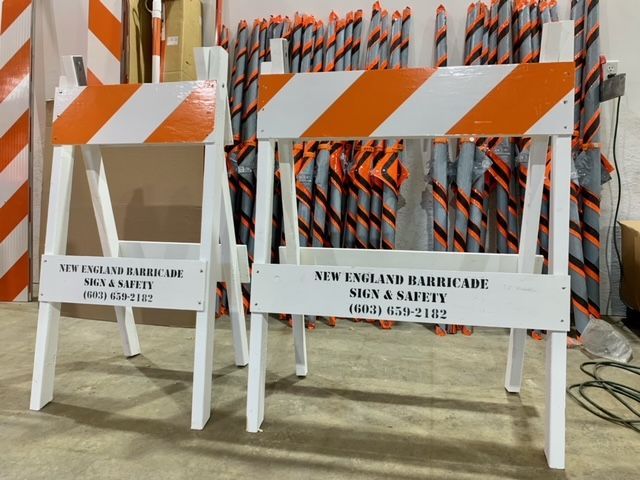 New england barricade signs and safety barriers