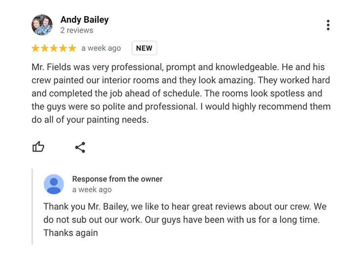 Andy Bailey - Google Review