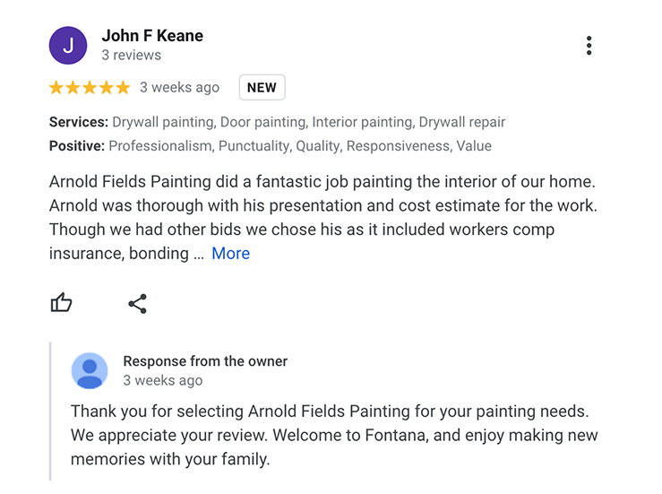 John F Keane - Google Review