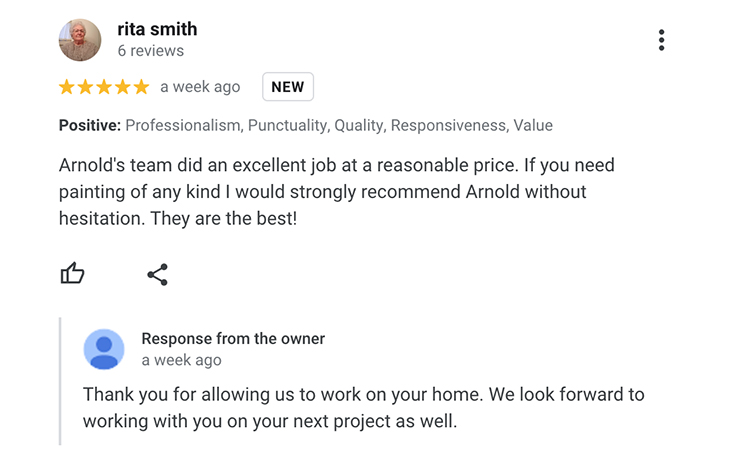 Rita Smith - Google Review