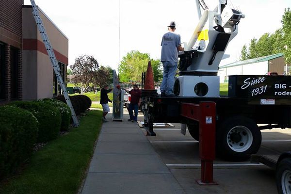 Commercial HVAC installation -2