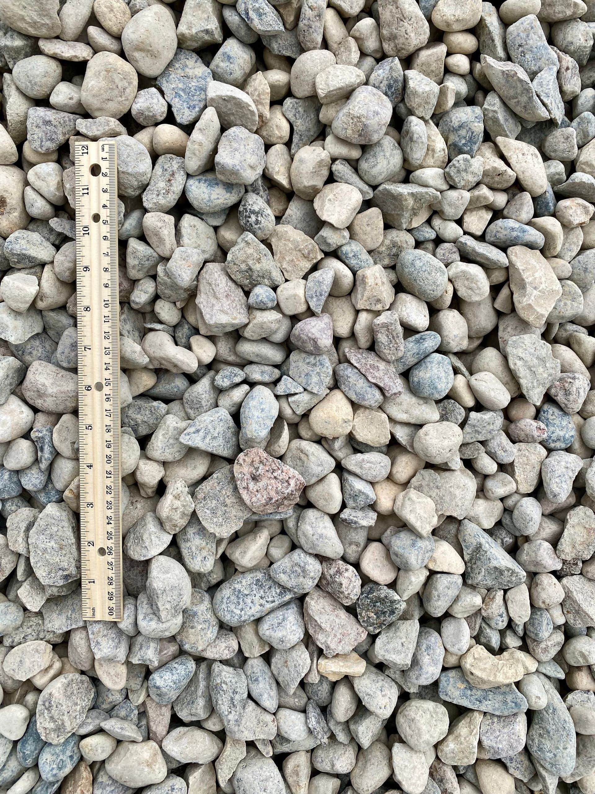 1 1/2 inch rock