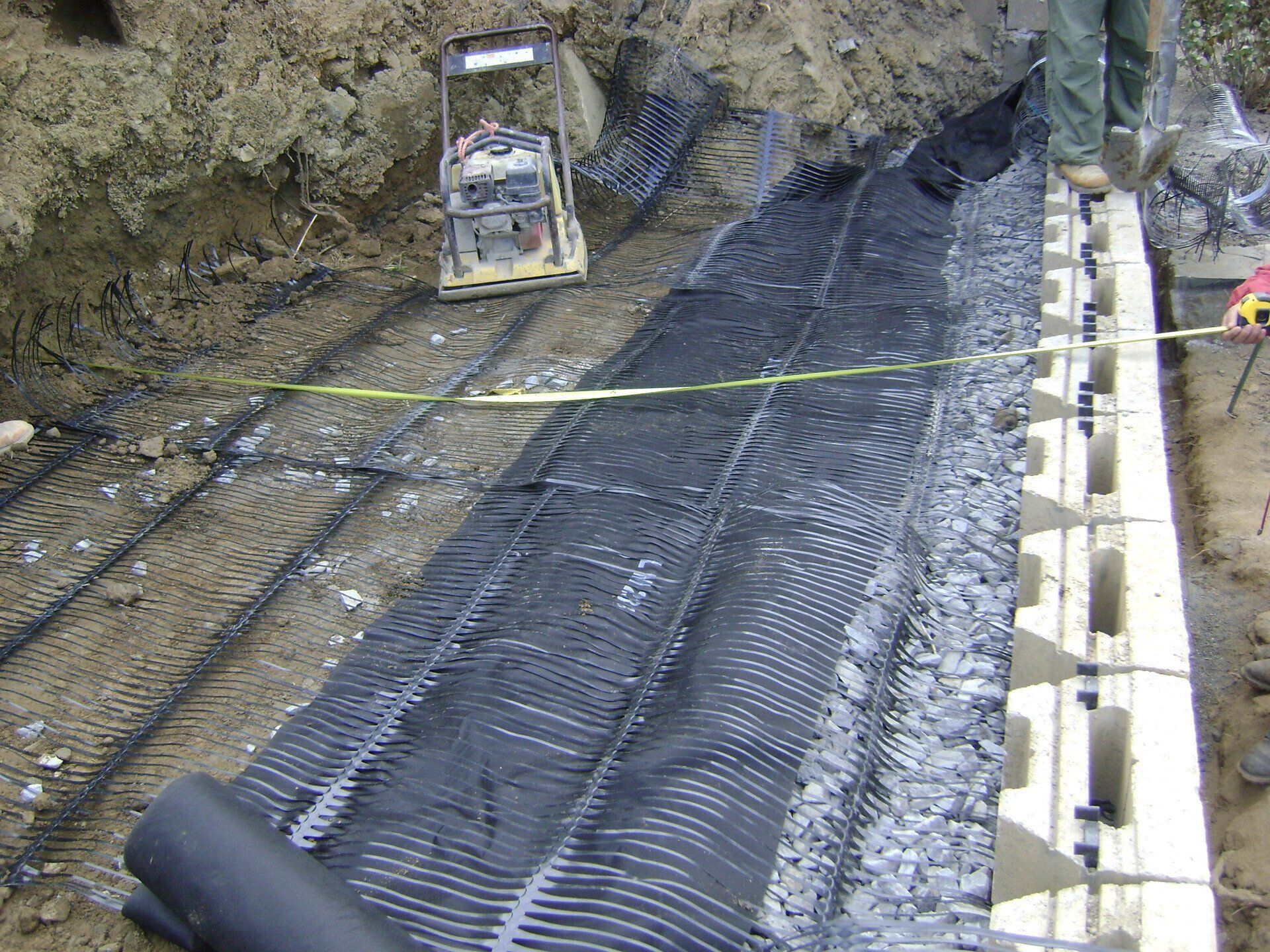 Exterior contracting work