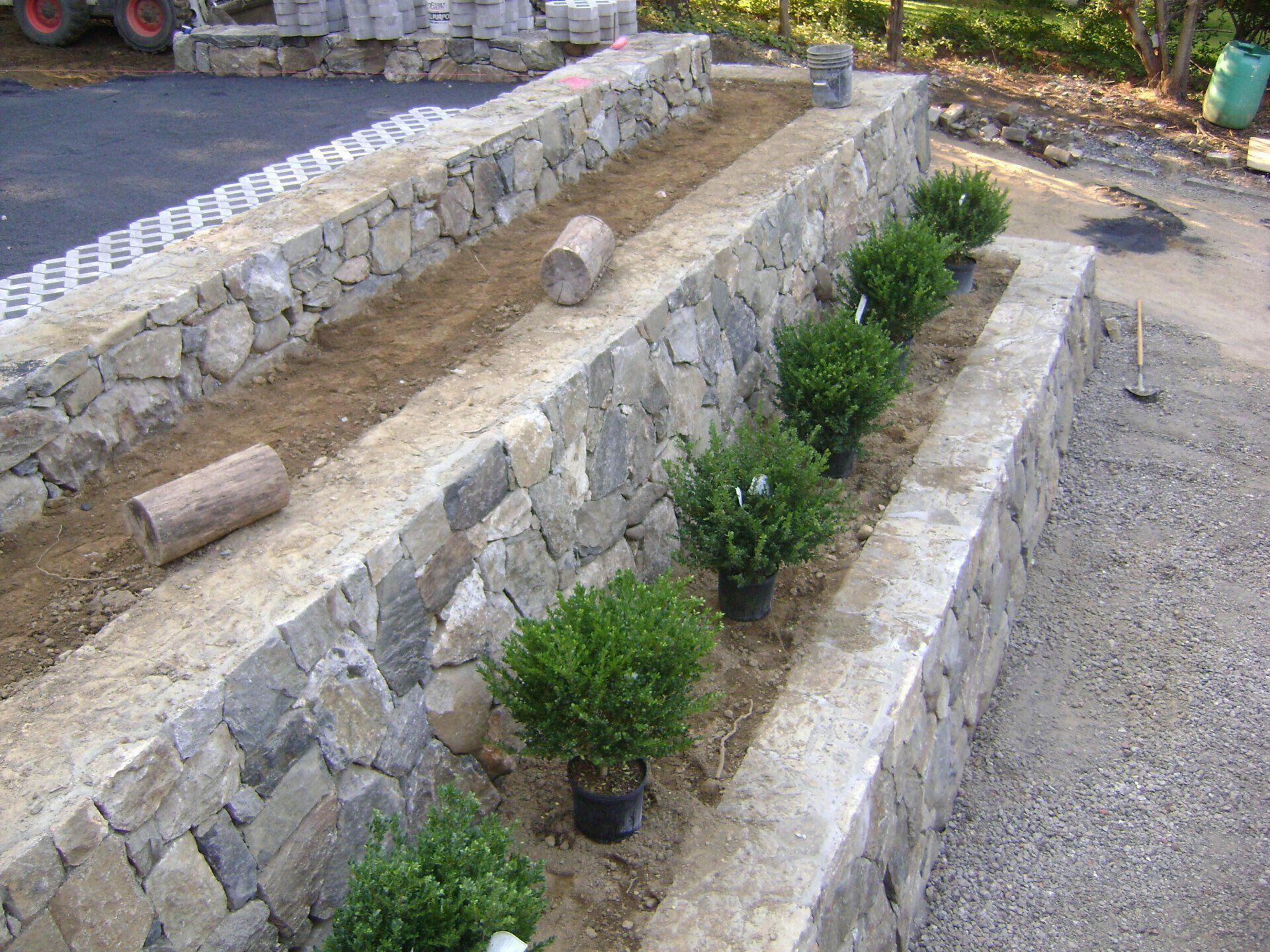 Exterior contracting work